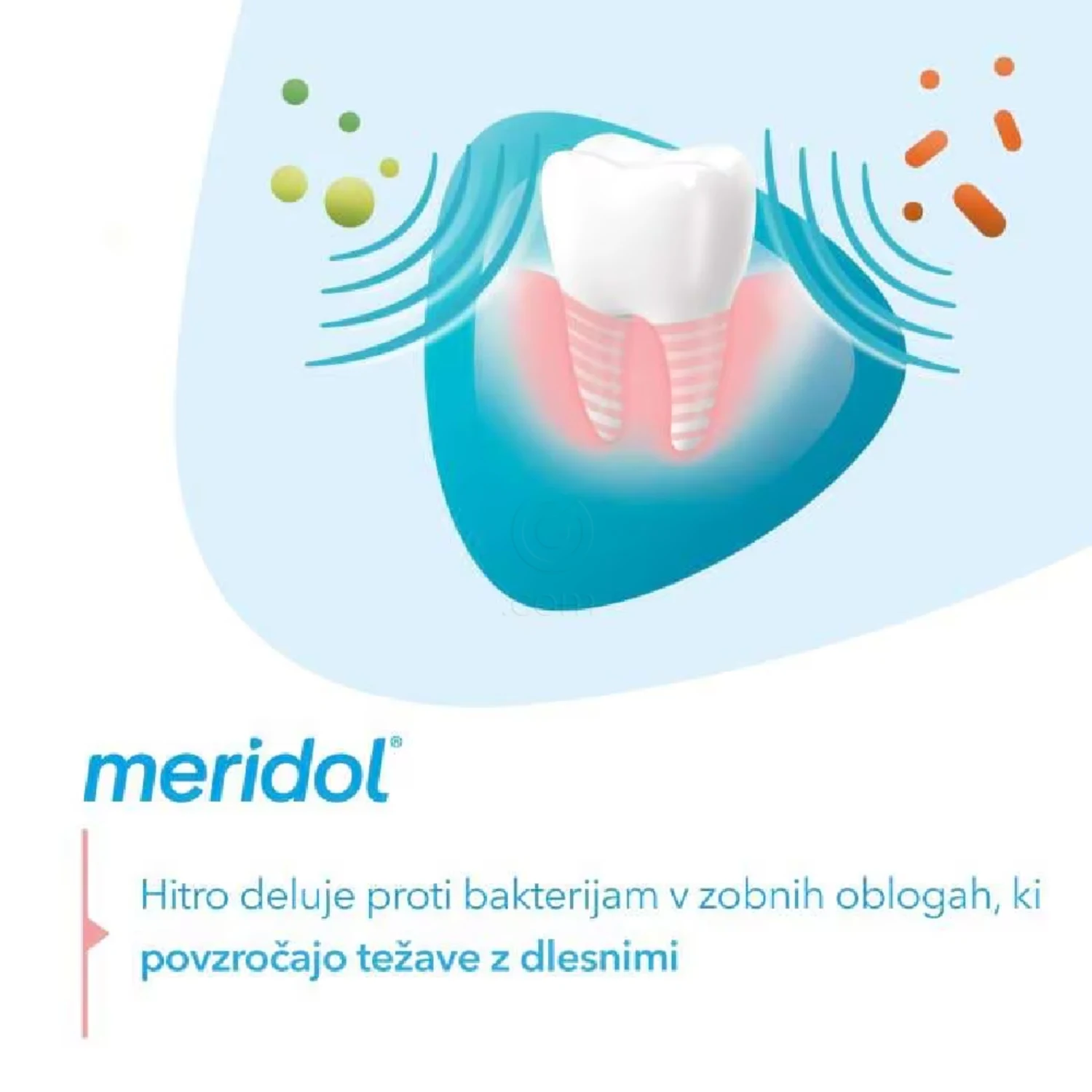 Meridol Gum Protection, zobna pasta za zaščito dlesni (75 ml)